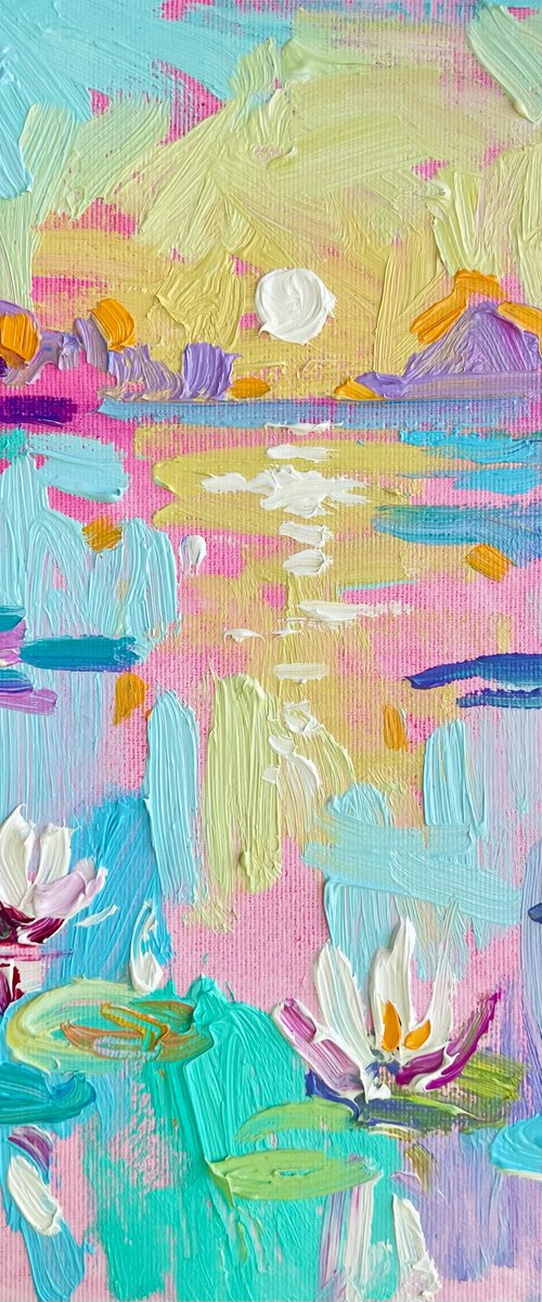 Water Lilies 14 by Ole Karako