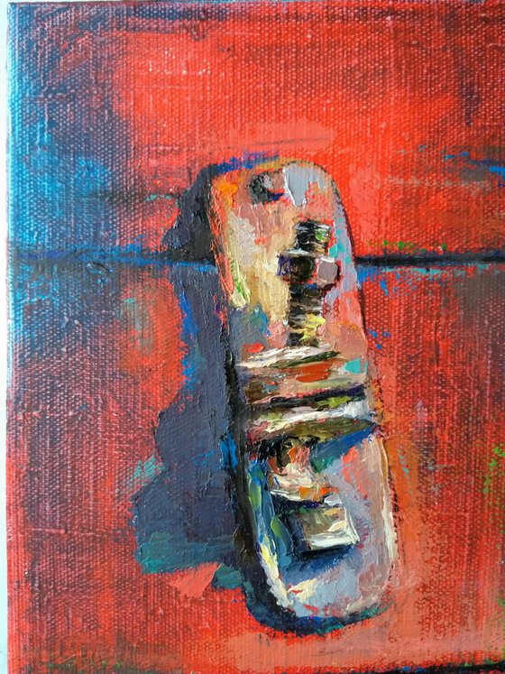 Rust(24x30cm, oil painting, ready to hang)
