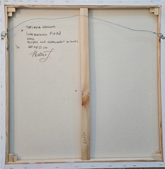 Interwoven Field Abstract Painting