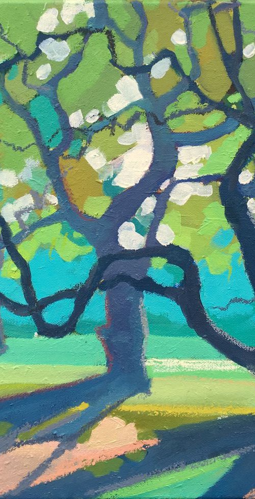 Old Apple Trees by Diana Davydova