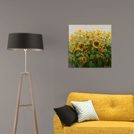 Sunflowers Original Oil painting