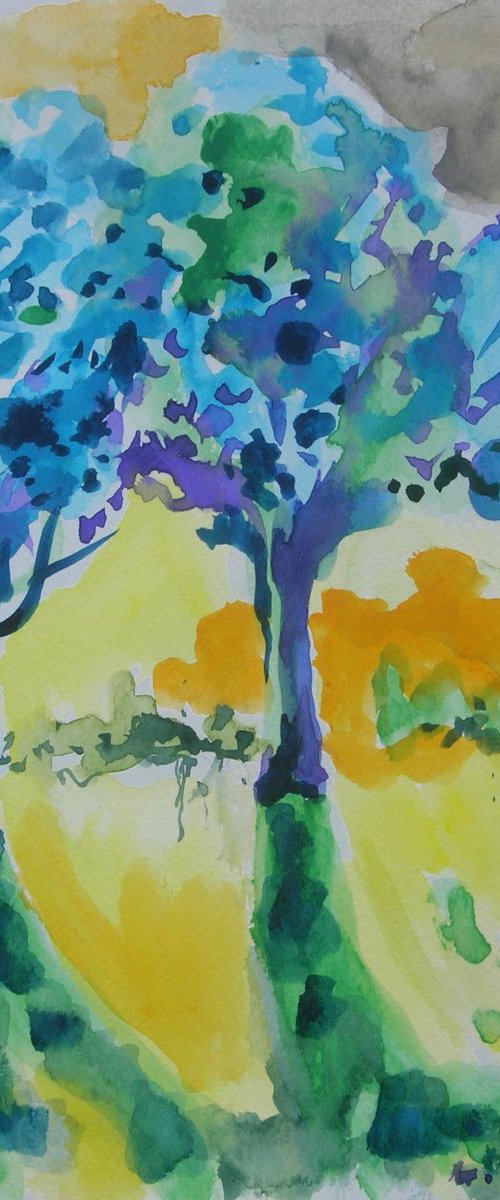 Minimalistic trees by Maja Grecic