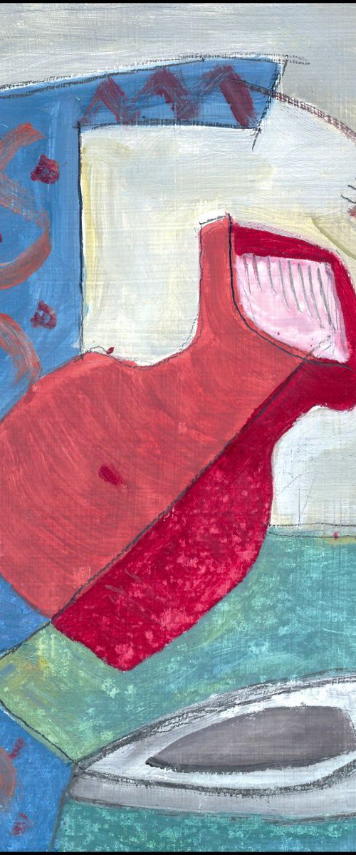 Red Vase by Jiri Havlik