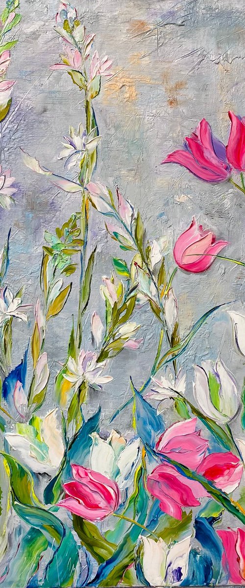 Land of tulips by Oleksandra Ievseieva