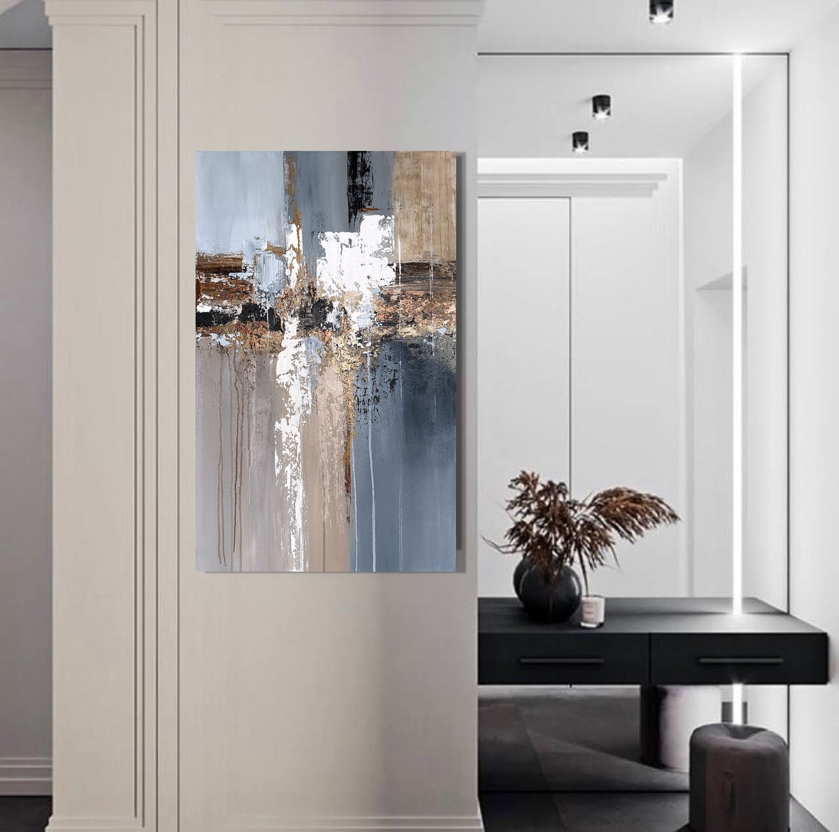 Crossroads Of Time By Tatiana Malinovscaia, 24 X 39, Artwork For Sale On Artfinder