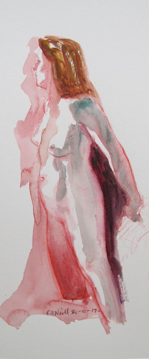 standing female nude by Rory O’Neill