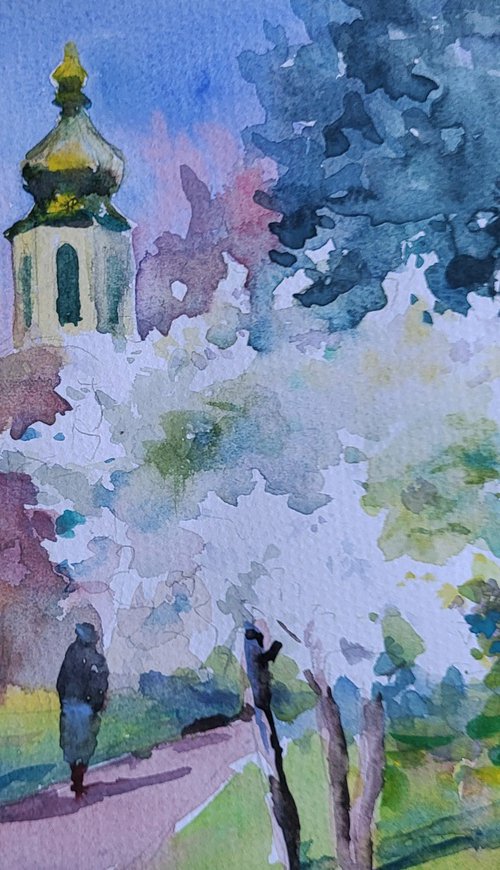 The ringing of spring bells by Boris Serdyuk