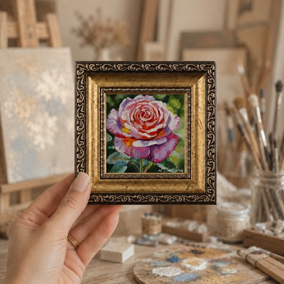 Pink Rose Miniature