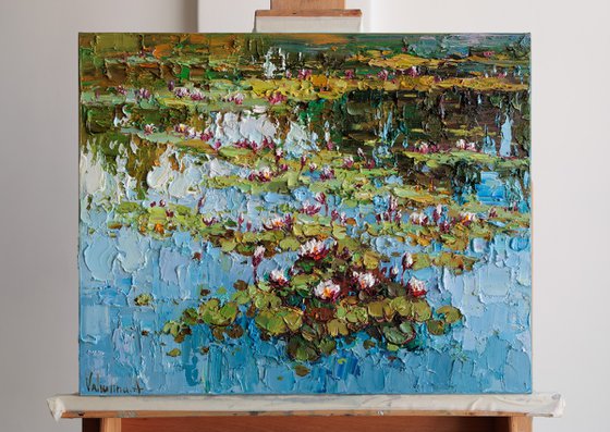 White Water Lilies