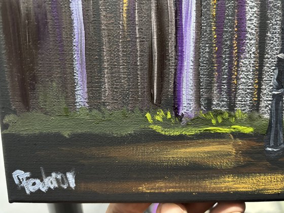 Street lights in the Dark