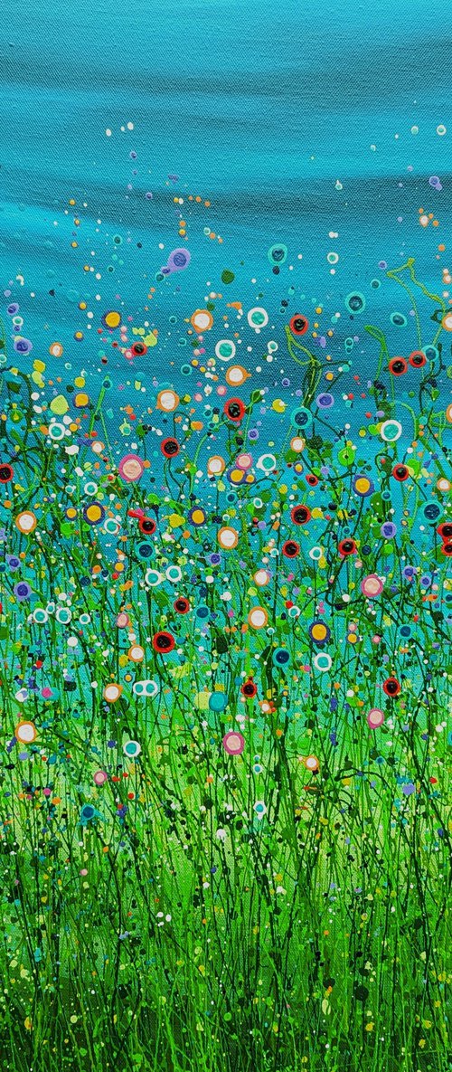 Turquoise Symphony #4 by Lucy Moore