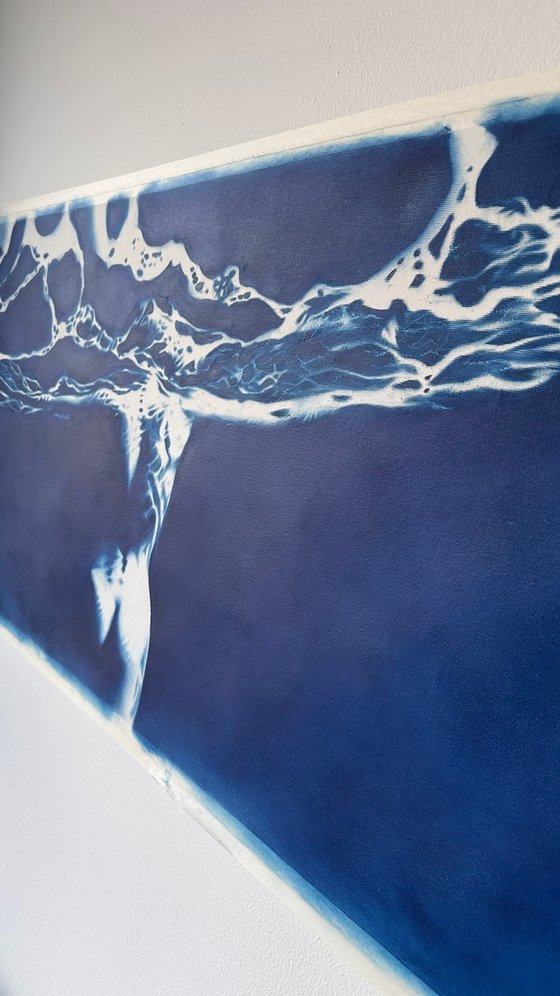 Blue Siren – Large Mythological Water Figure