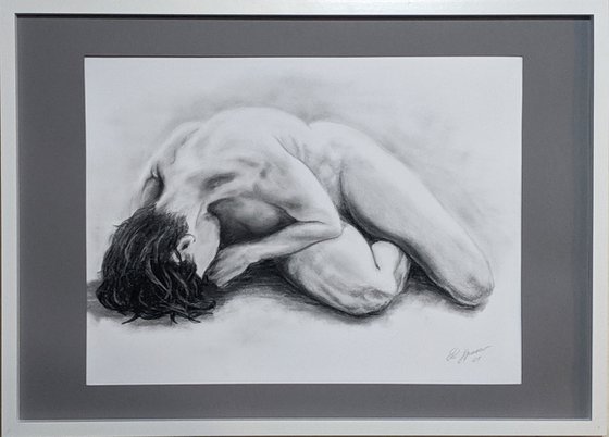 Charcoal Nude study.