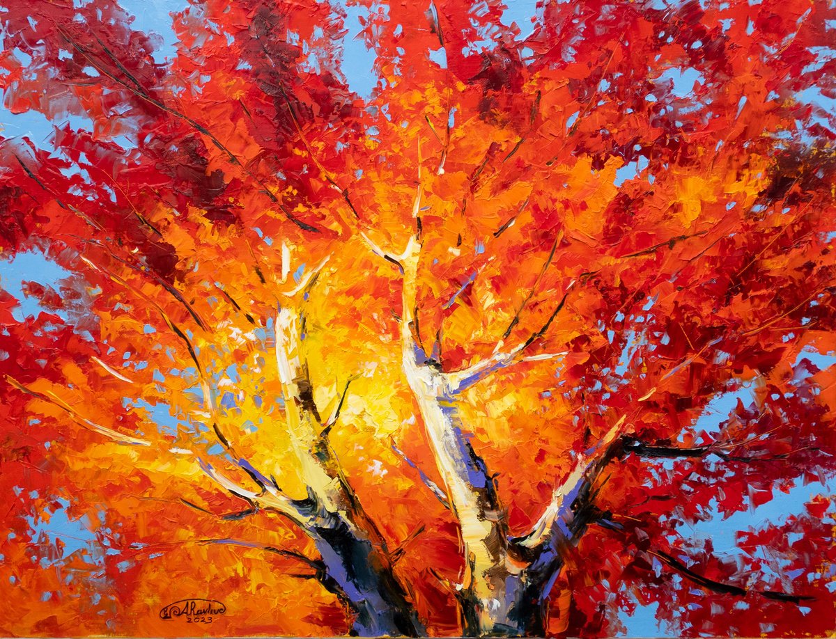 Autumn Rhapsody by Anna Ravliuc-Bloomfield