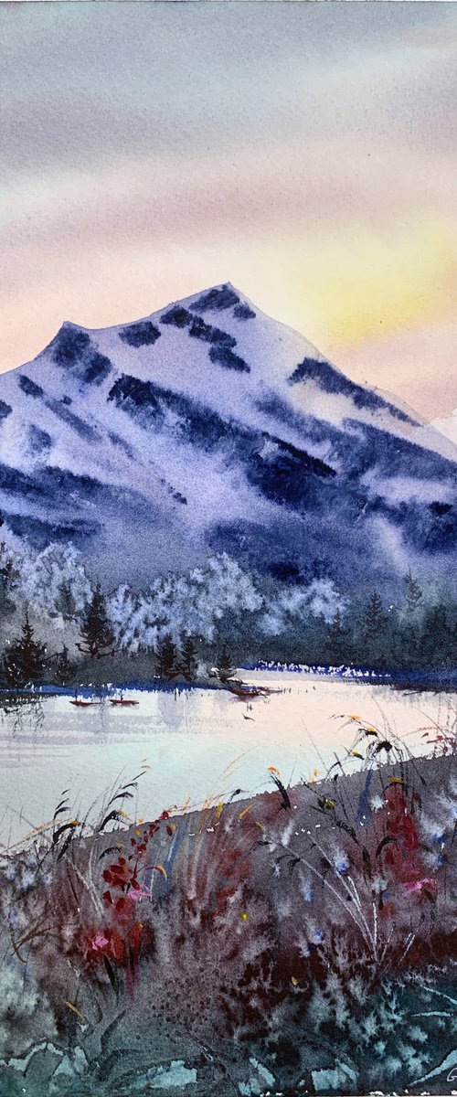Mountain river #29 by Eugenia Gorbacheva