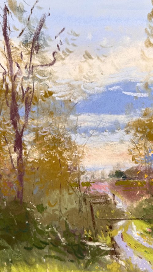 Autumn in West Lothian, Scotland by Natalie Bird
