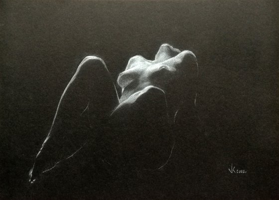 Nude noir #259 (29X21)cm