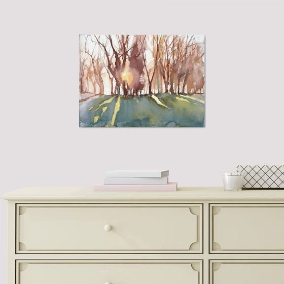 autumn sunny day impression