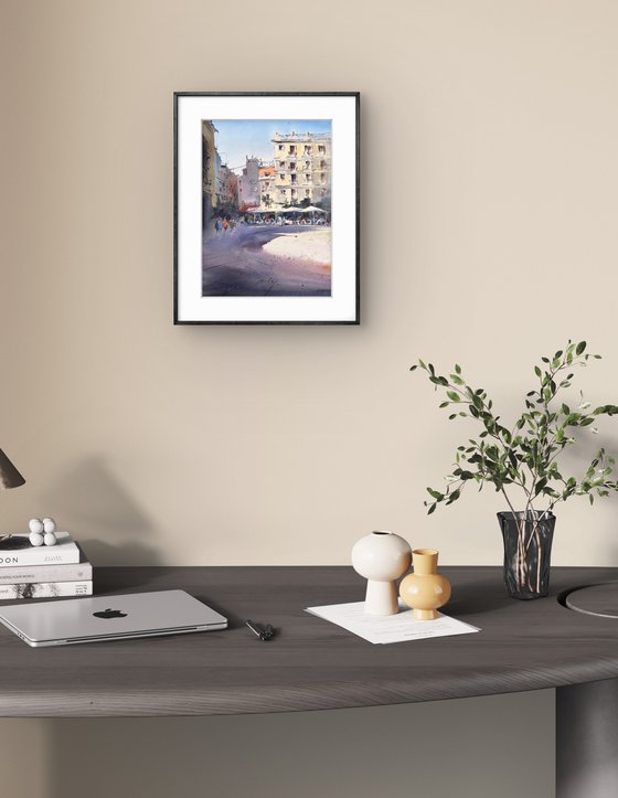 Valencia Sunlit Square