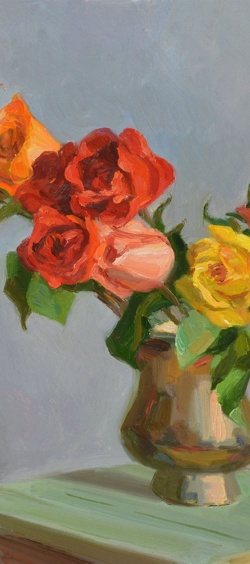 Roses by Yulia Pleshkova