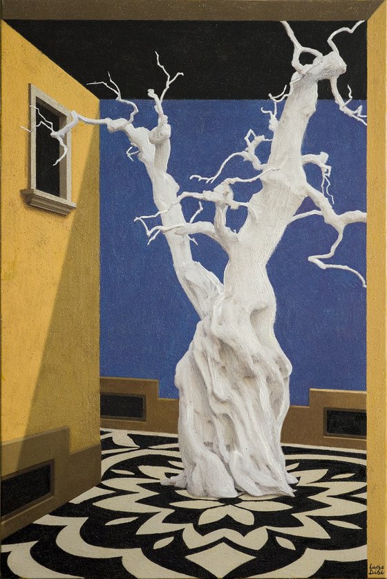 white tree