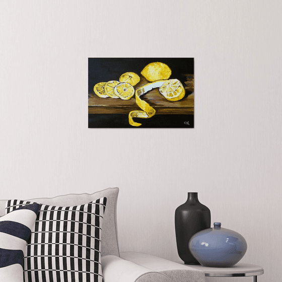 Still life with Lemons