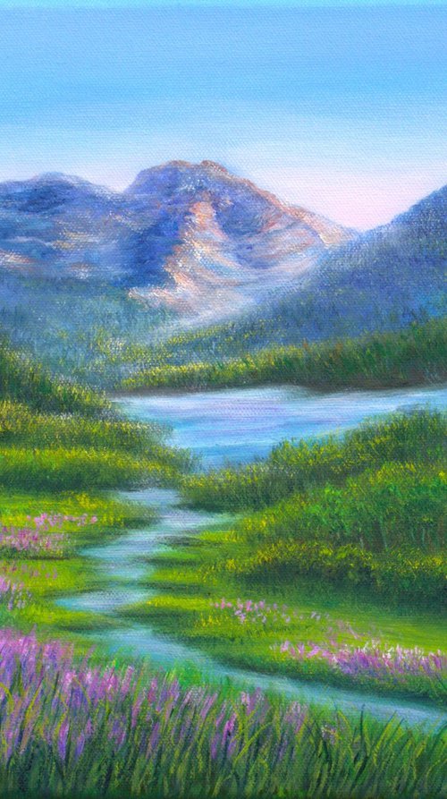 Alaska mountains by Ludmilla Ukrow