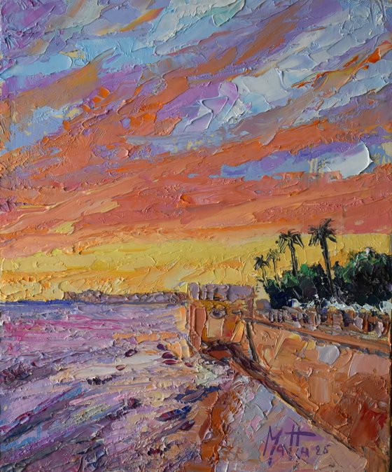 Tramonto ai bastioni
