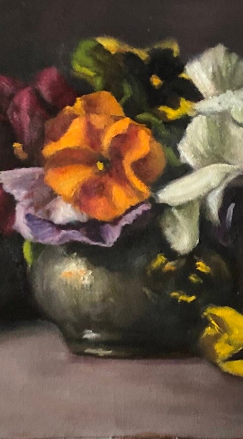 Pansies by Marybeth Hucker