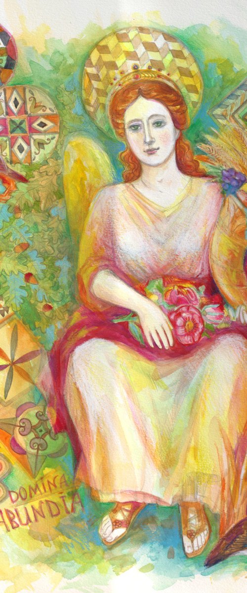 Domina Abundia – Goddess of Abundance by Oxana Zaika