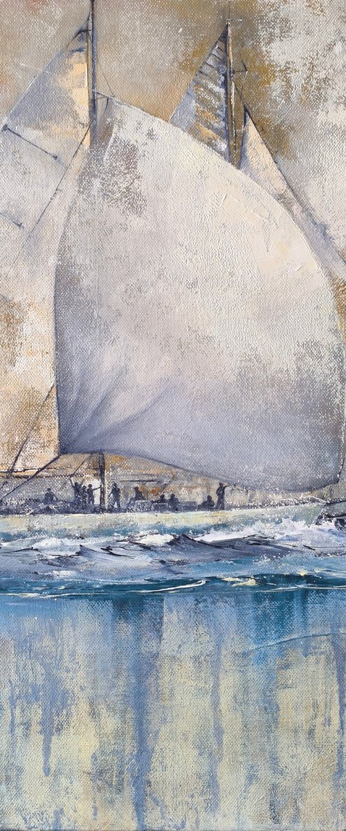 Following the Wind by Daiva Rožukienė