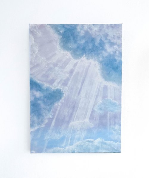 Angel Sky by Sarah Vms Art
