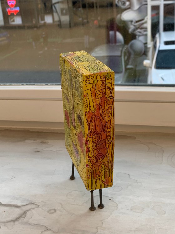 Wood human #38