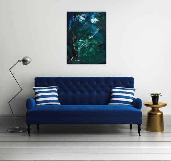 Deep Underwater 40x30in (~100x76cm)