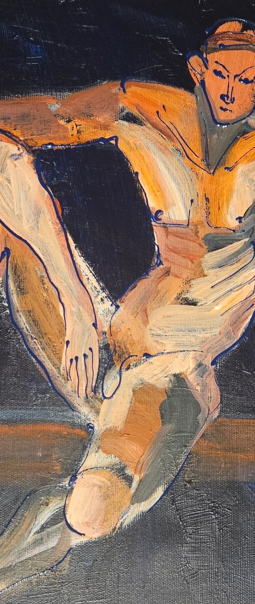 Male nude by Vera Stein