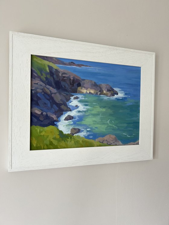 View From Clodgy Point, St Ives