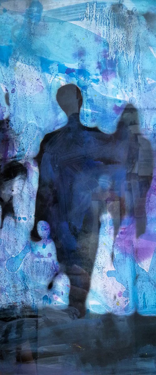 URBN City Mixed Media IV by Sven Pfrommer