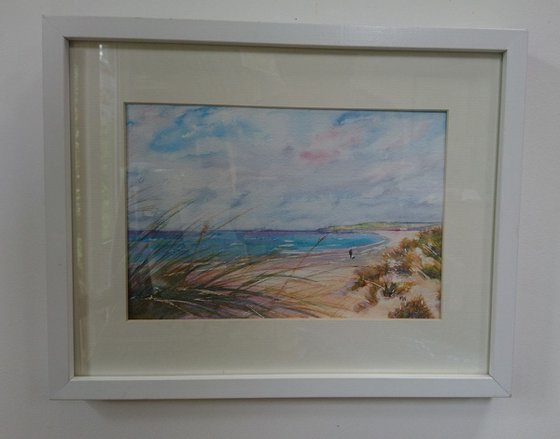 Beach Walk (framed)