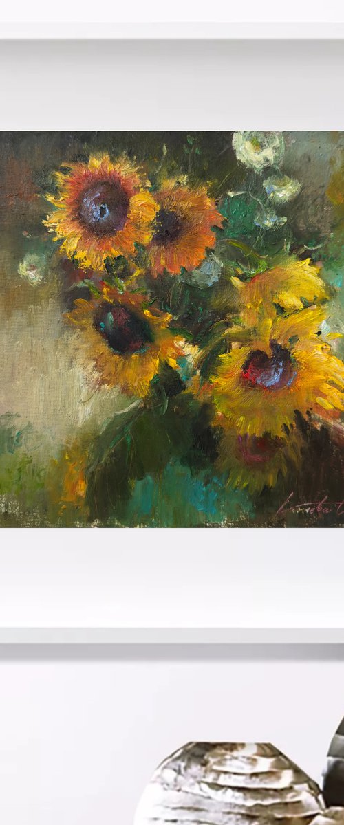 Sunflowers by Olha Laptieva
