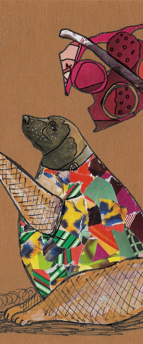 Drinking dog #23 by Pavel Kuragin