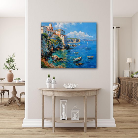 Mediterranean Coastal Village