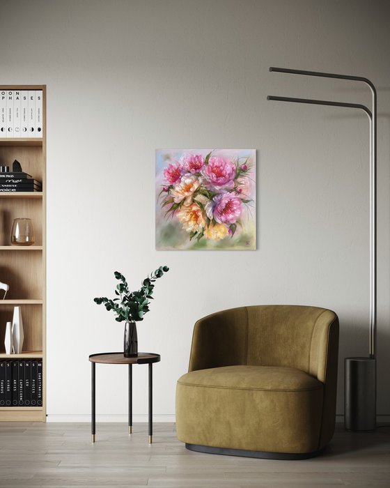 Magic peonies series - Romantic gift
