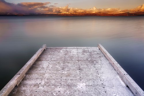 White Pier, Lake Tahoe - Limited Edition by Francesco Carucci