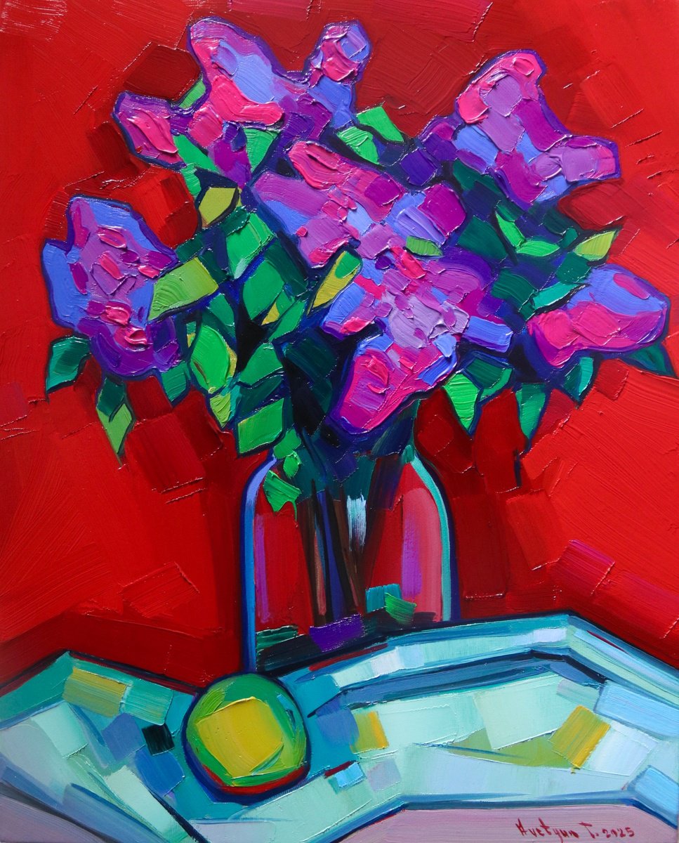 Lilacs By Tigran Avetyan, 16 X 20, Artwork For Sale On Artfinder