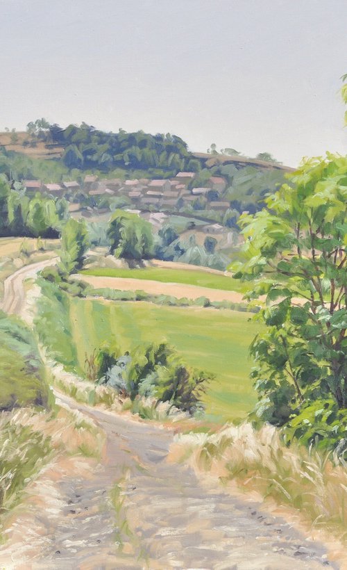 June 17, path at Polignac by ANNE BAUDEQUIN