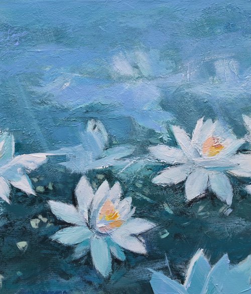 Waterlilies by Teodor Stratulat