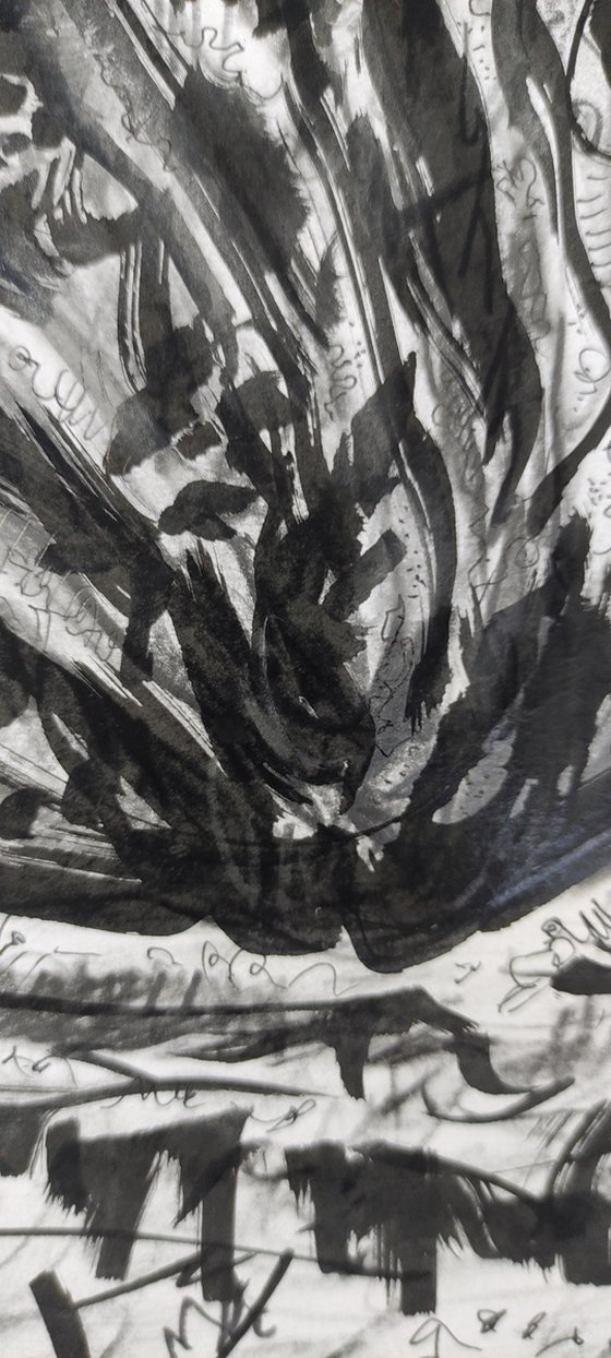 Vase in the cabbages