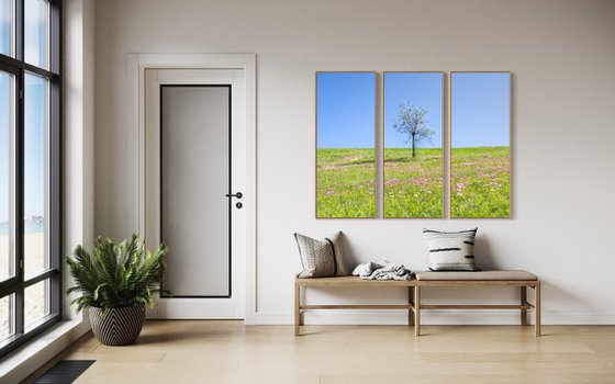 Garden View, Triptych