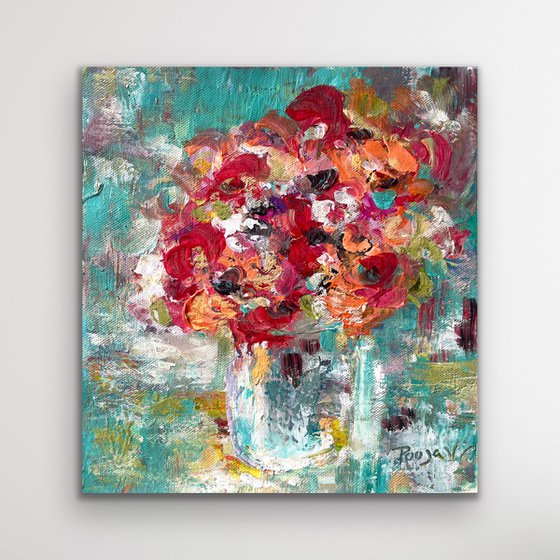 Summer Floral Vase