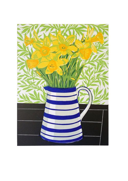Spring daffodils by Carolynne Coulson
